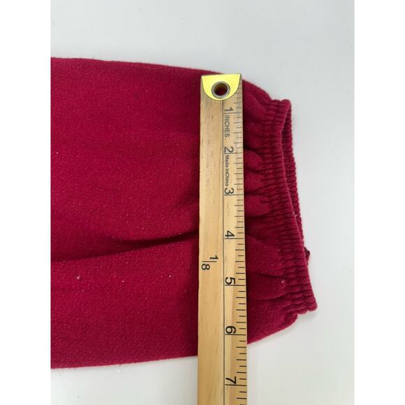 Sportswear Mens Sweatpants Size Large 38-40 Red Drawstring USA Made Vintage - Picture 9 of 10